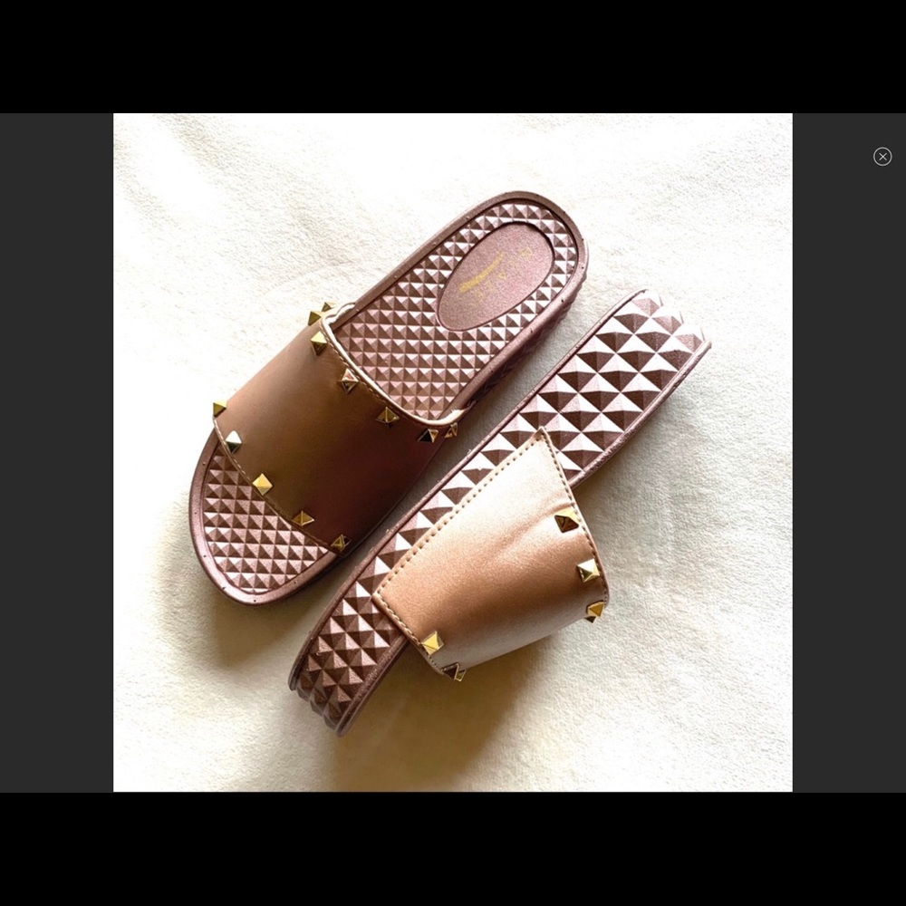 Platform Studded Sandals - Picture 6 of 7